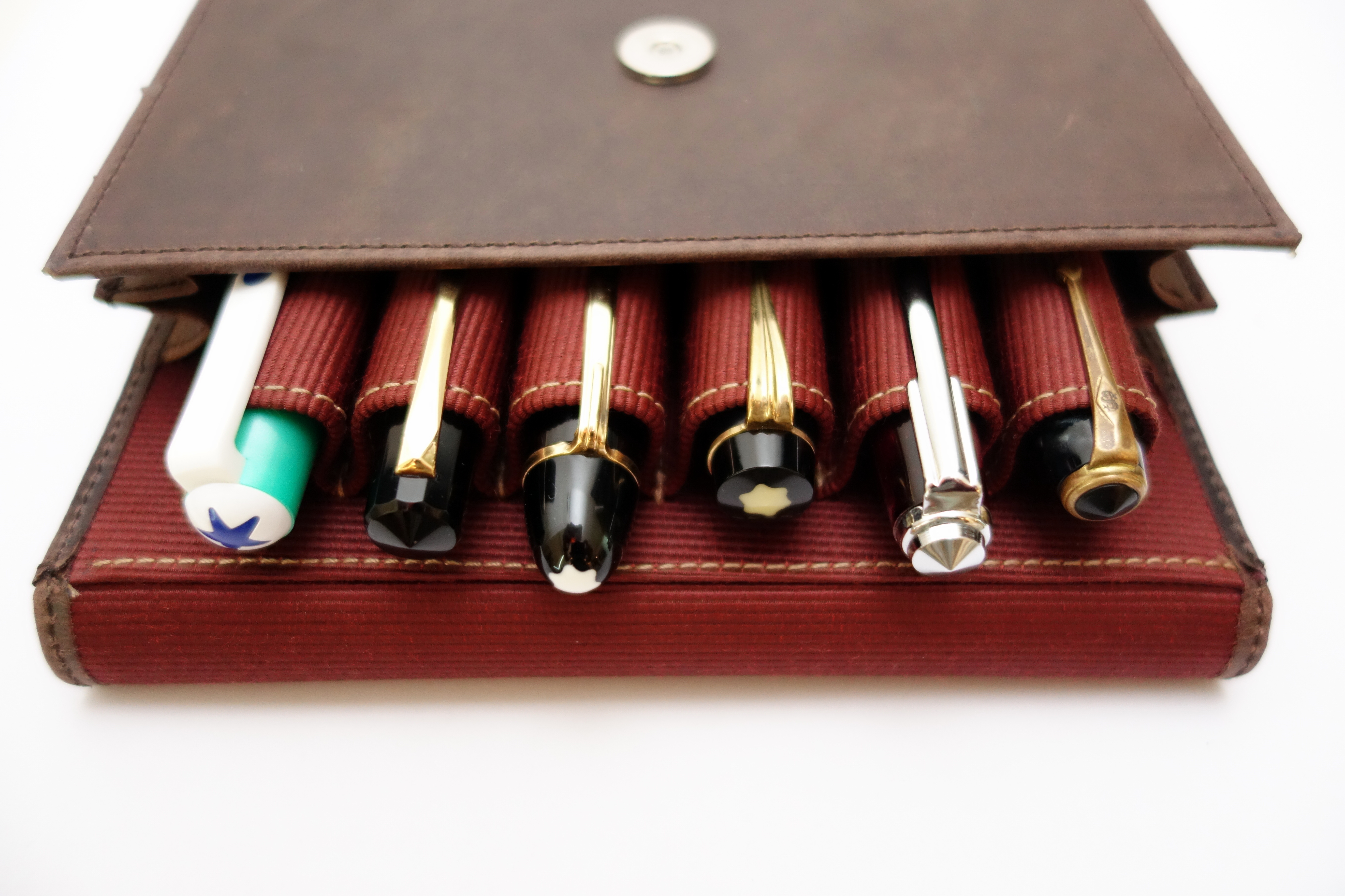 Franklin-Christoph Penvelope Six Leather Pen Case