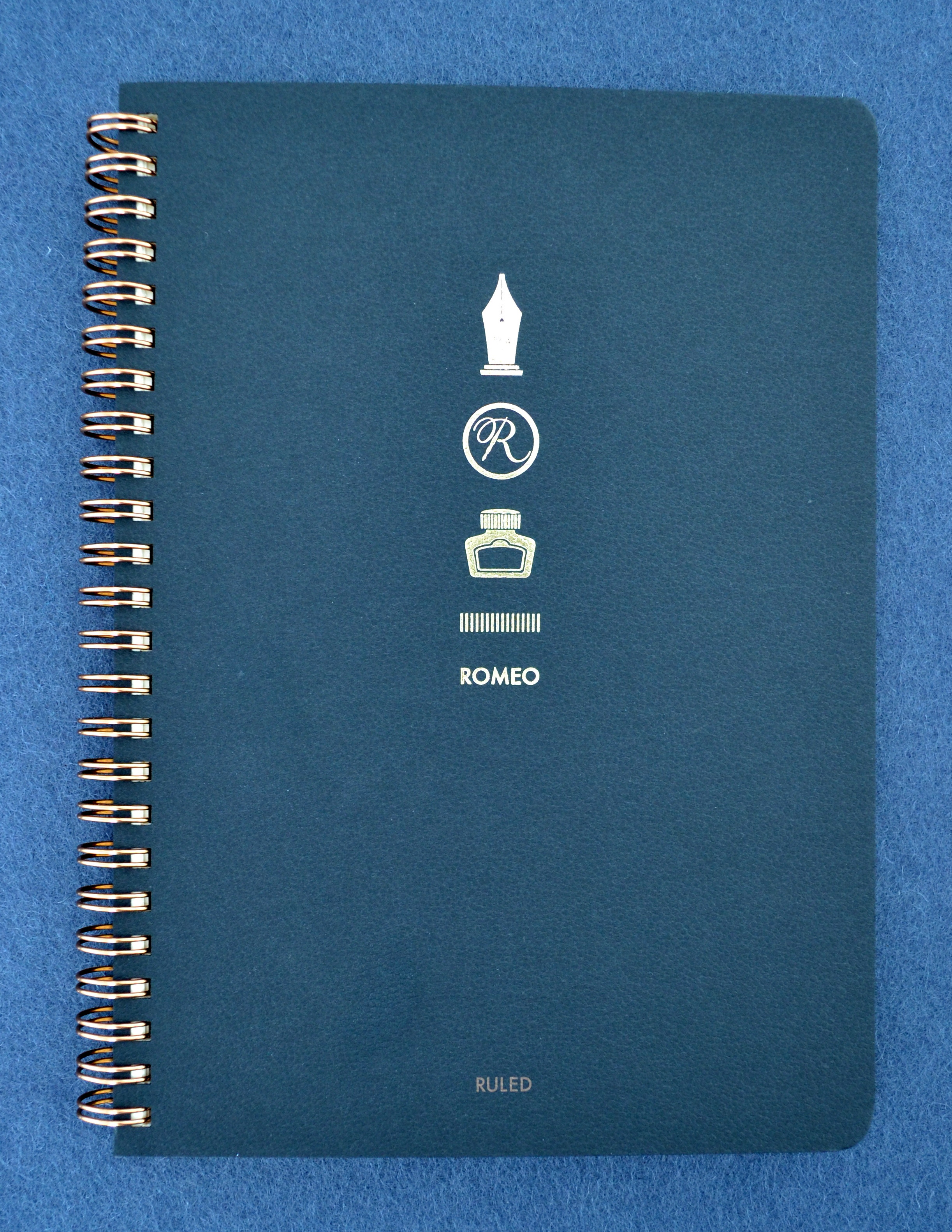 Itoya Romeo A5 Spiral Notebook 