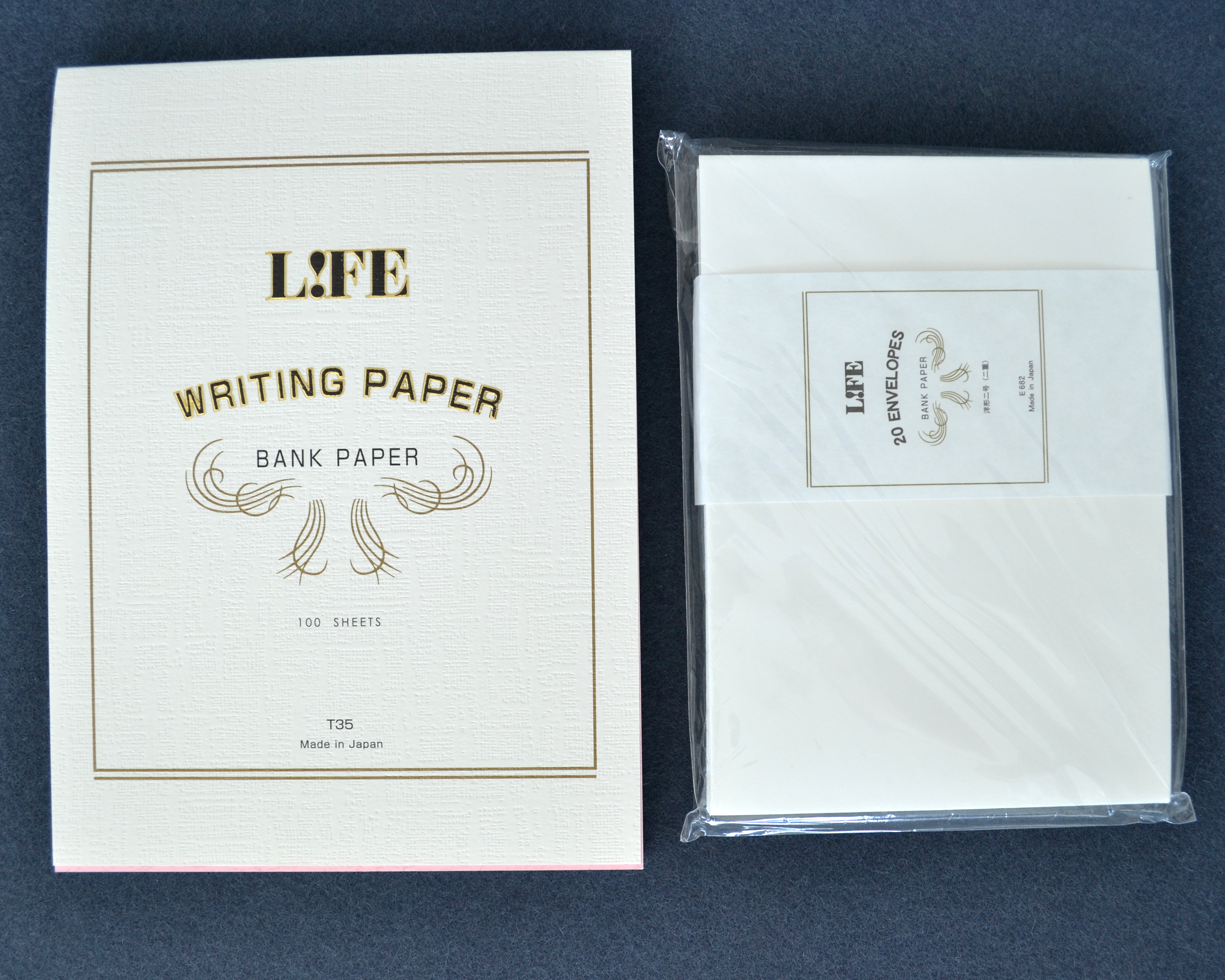 LIFE Bank Paper Stationery 