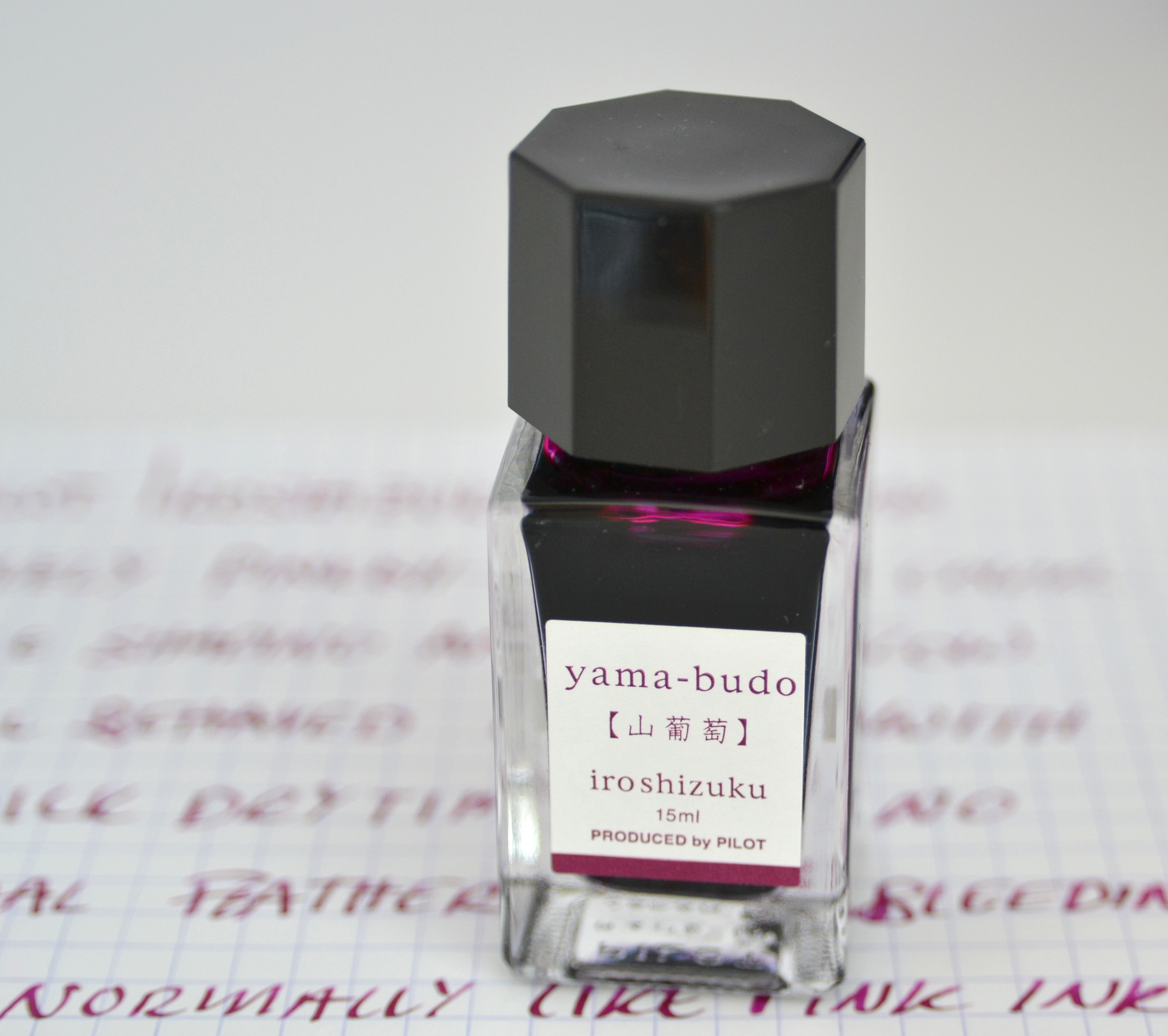 Pilot Iroshizuku Tsuki-Yo Fountain Pen Ink Review 4K 