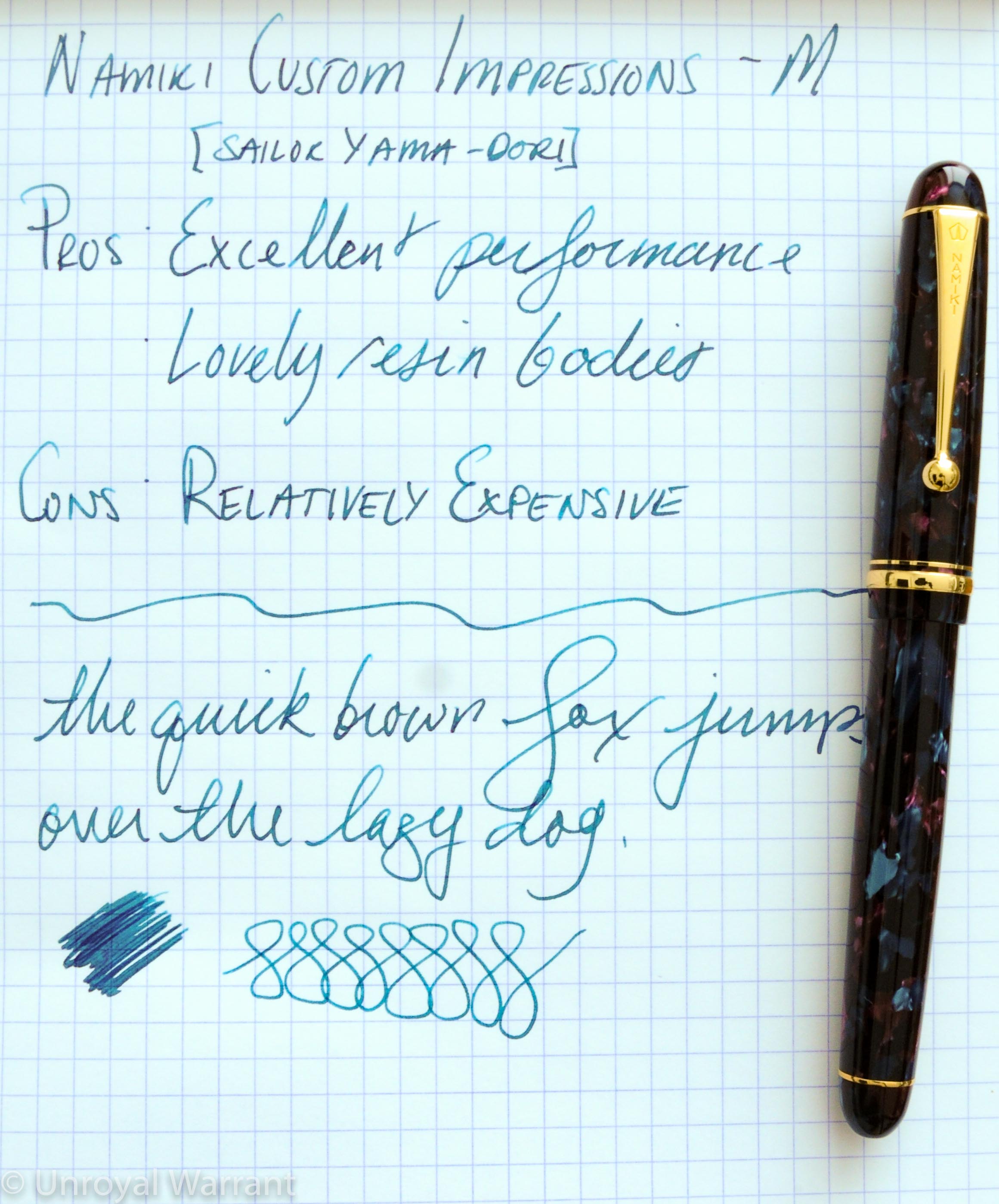 Namiki Custom Impressions Fountain Pen-8